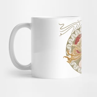 Art Nouveau Lady Mug